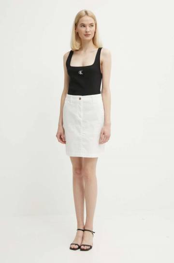 Топ Calvin Klein Jeans женский цвет чёрный J20J223192 Топ Calvin Klein Jeans женский цвет чёрный J20J223192