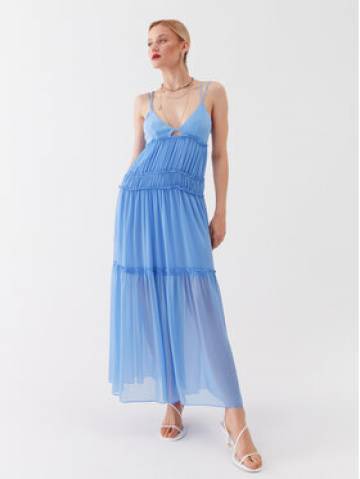 Patrizia Pepe Літня сукня 2A2515/A061-C949 Голубий Relaxed Fit Patrizia Pepe Літня сукня 2A2515/A061-C949 Голубий Relaxed Fit