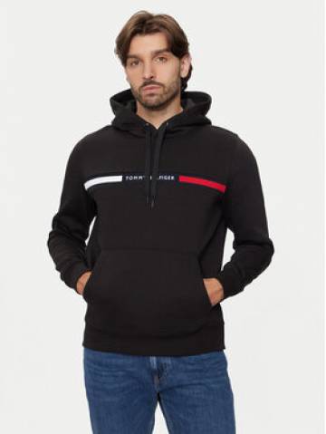 Tommy Hilfiger Світшот MW0MW37361 Чорний Regular Fit