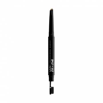 Карандаш-помада для бровей NYX Professional Makeup Fill and Fluff Eyebrow Pomade Pencil, 01 Blonde, 0.2 г Карандаш-помада для бровей NYX Professional Makeup Fill and Fluff Eyebrow Pomade Pencil, 01 Blonde, 0.2 г