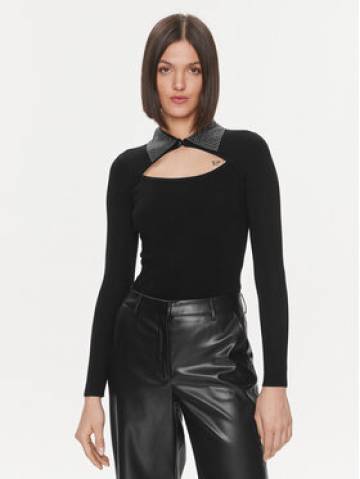 Liu Jo Боді MF3354 MS49I Чорний Slim Fit Liu Jo Боді MF3354 MS49I Чорний Slim Fit