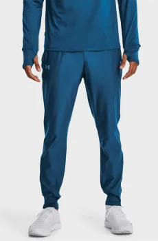 Мужские синие спортивные брюки QUALIFIER RUN ELITE PANT Синий S Under Armour 1379289-426