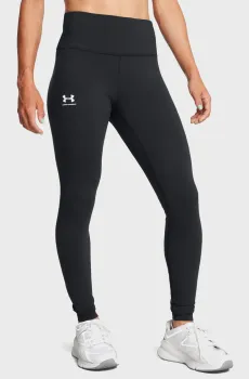 Женские черные тайтсы Campus Legging Черный XS Under Armour 1386482-001