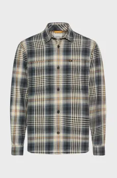 Мужская рубашка в клетку Разноцветный L Camel Active 409117-6S17-88