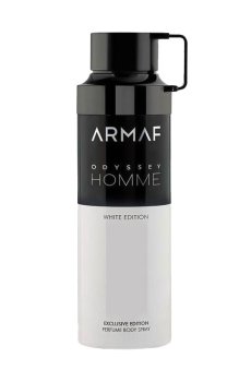 Парфюмированный мист для тела Armaf Odyssey Homme White Edition Fragrance Body Mist мужской, 250 мл