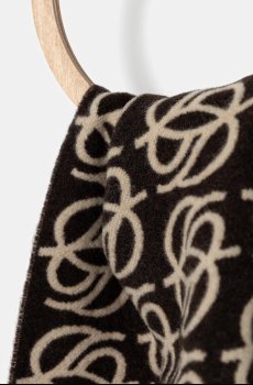 Шерстяной шарф Drôle de Monsieur LEcharpe Monogramme