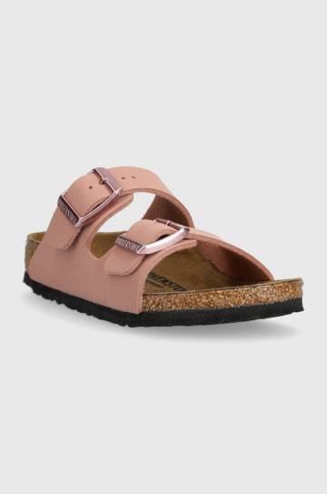Детские шлепанцы Birkenstock Arizona Kids BFBC цвет розовый Детские шлепанцы Birkenstock Arizona Kids BFBC цвет розовый