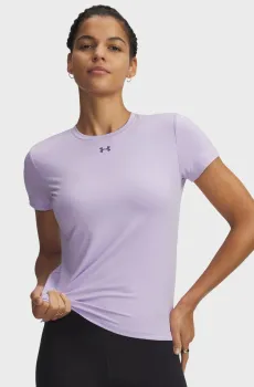 Женская сиреневая футболка UA Vanish SS Сиреневый XL Under Armour 6010870-536