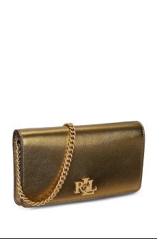 Кожаная сумочка Lauren Ralph Lauren