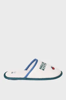 Женские белые тапочки Hello Kitty Белый 38 womensecret 4993711