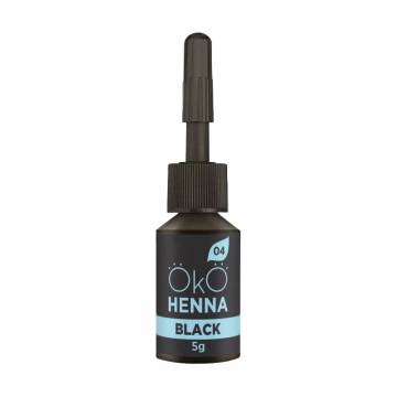 Хна для бровей OkO Lash & Brow Henna Power Powder 04 Black, 5 г Хна для бровей OkO Lash & Brow Henna Power Powder 04 Black, 5 г