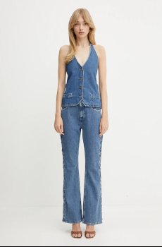 Джинсовый жилет Liu Jo