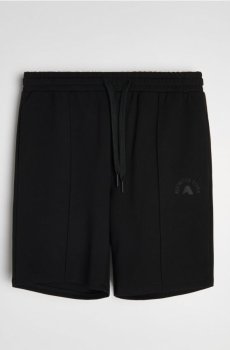 Віскозні шорти slim - чорний