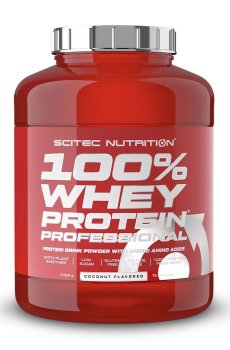 Протеин Scitec Nutrition 100% Whey Protein Professional Кокос, в порошке, 2.35 кг