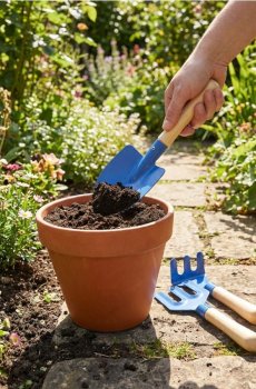 Набір садових інструментів 3 pack - light blue