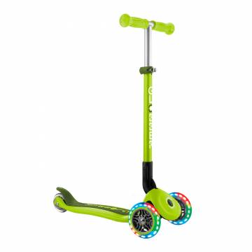 Самокат Globber Primo foldable lights зелений (432-106-3) Самокат Globber Primo foldable lights зелений (432-106-3)