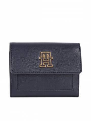 Tommy Hilfiger Жіночий гаманець Th Timeless Med Flap W Bill AW0AW15258 Cиній Tommy Hilfiger Жіночий гаманець Th Timeless Med Flap W Bill AW0AW15258 Cиній