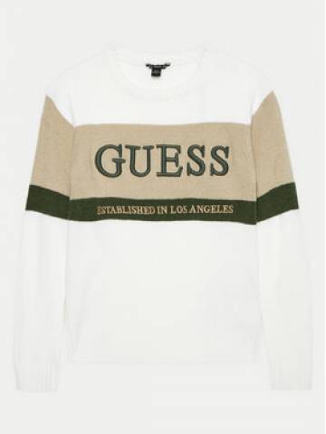 Guess Светр L4BR02 Z32N0 Білий Regular Fit Guess Светр L4BR02 Z32N0 Білий Regular Fit