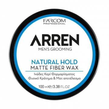 Мужской матовый воск для укладки волос Arren Men’s Grooming Matte Fiber Wax Natural Hold, 100 мл