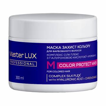 Маска Master LUX Professional Color Protect Mask для окрашенных волос, 300 мл Маска Master LUX Professional Color Protect Mask для окрашенных волос, 300 мл