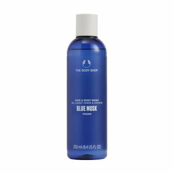 Мужской шампунь-гель для душа The Body Shop Blue Musk Hair & Body Wash, 250 мл Мужской шампунь-гель для душа The Body Shop Blue Musk Hair & Body Wash, 250 мл
