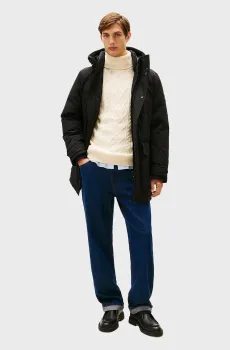 Мужская черная парка ROCKIE Черный L Tommy Hilfiger MW0MW40632