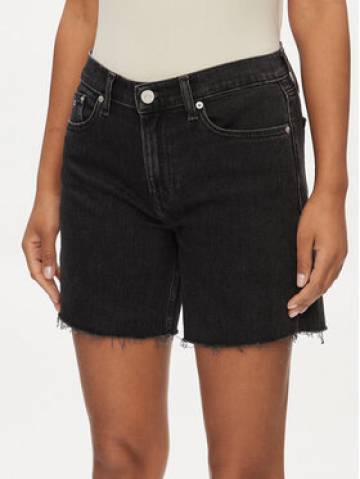 Tommy Jeans Джинсові шорти Maddie DW0DW18330 Чорний Regular Fit Tommy Jeans Джинсові шорти Maddie DW0DW18330 Чорний Regular Fit