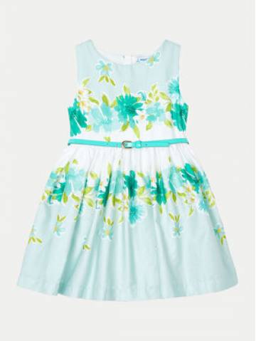 Mayoral Елегантне плаття 3921 Голубий Regular Fit