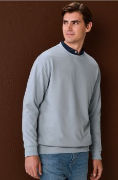 Кофта з круглим вирізом - light blue