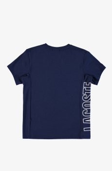 Lacoste футболка дитяча з круглим вирізом