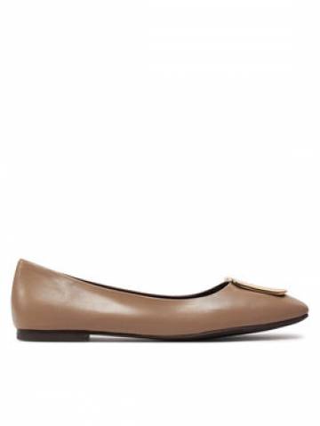 Tory Burch Балетки 154077 Коричневий Tory Burch Балетки 154077 Коричневий