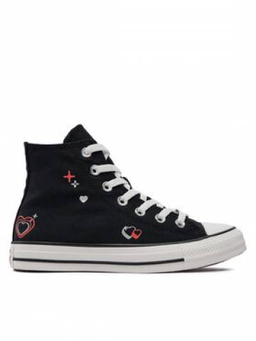 Converse Кеди Chuck Taylor All Star Y2K Heart A09116C Чорний Converse Кеди Chuck Taylor All Star Y2K Heart A09116C Чорний