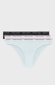 Женские трусики (3 шт) BIKINI LACE Разноцветный XS Tommy Hilfiger UW0UW04897