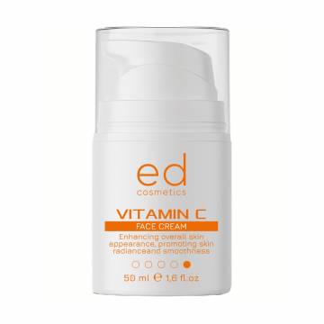 Дневной крем для лица Эд Cosmetics Vitamin C Day Cream SPF 10 с витамином C, 50 мл Дневной крем для лица Эд Cosmetics Vitamin C Day Cream SPF 10 с витамином C, 50 мл