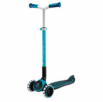 Самокат Globber Ace lights аква (667-100) Самокат Globber Ace lights аква (667-100)