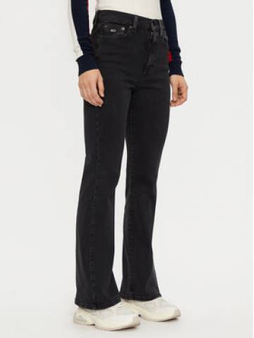 Tommy Jeans Джинси Sylvia DW0DW19910 Чорний Flare Fit Tommy Jeans Джинси Sylvia DW0DW19910 Чорний Flare Fit