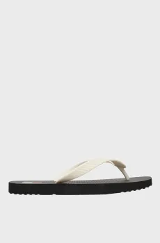 Женские белые вьетнамки LOGO SUMMER Белый 37 Tommy Jeans EN0EN02979