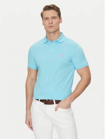Polo Ralph Lauren Поло Core Replen 710782592 Голубий Custom Slim Fit Polo Ralph Lauren Поло Core Replen 710782592 Голубий Custom Slim Fit