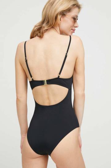 Слитный купальник Calvin Klein цвет чёрный мягкая чашечка Слитный купальник Calvin Klein цвет чёрный мягкая чашечка