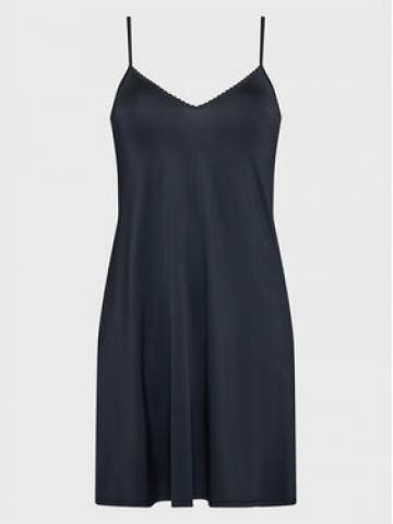 Hanro Нічна сорочка Deluxe 1065 Чорний Regular Fit Hanro Нічна сорочка Deluxe 1065 Чорний Regular Fit