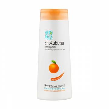 Крем-гель для душа Shokubutsu Monogatari Orange Peel Oil с апельсиновым маслом, 200 мл Крем-гель для душа Shokubutsu Monogatari Orange Peel Oil с апельсиновым маслом, 200 мл