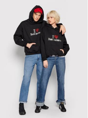 2005 Світшот Unisex Hot Moms Чорний Relaxed Fit 2005 Світшот Unisex Hot Moms Чорний Relaxed Fit