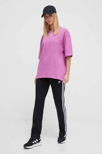 Спортивные штаны adidas Originals цвет чёрный с узором Спортивные штаны adidas Originals цвет чёрный с узором