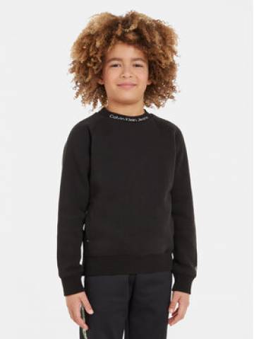 Calvin Klein Jeans Світшот IB0IB01864 Чорний Regular Fit Calvin Klein Jeans Світшот IB0IB01864 Чорний Regular Fit