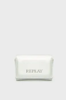 Женский серебристый кошелек Серебряный ONESIZE Replay FW5349.000.M0362B