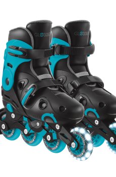 Роликові ковзани Globber Go skates lights аква розмір 34-37 (785-100)