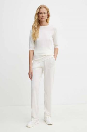 Шерстяной свитер Max Mara Leisure женский цвет бежевый лёгкий 2426366018600 Шерстяной свитер Max Mara Leisure женский цвет бежевый лёгкий 2426366018600
