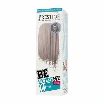Оттеночный бальзам для волос Vips Prestige Be Extreme 20 Титан, 100 мл Оттеночный бальзам для волос Vips Prestige Be Extreme 20 Титан, 100 мл