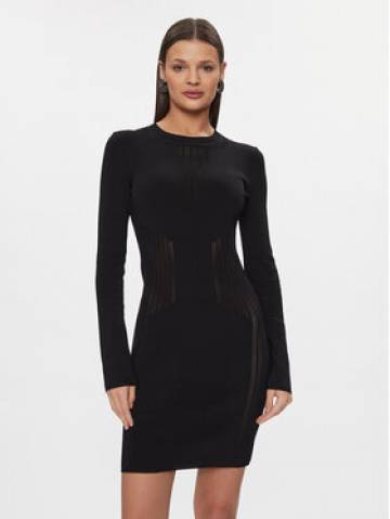 Patrizia Pepe Трикотажна сукня 8A1295/K7I5-K103 Чорний Slim Fit Patrizia Pepe Трикотажна сукня 8A1295/K7I5-K103 Чорний Slim Fit