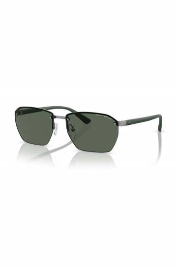 Солнцезащитные очки Armani Exchange мужские цвет зелёный Солнцезащитные очки Armani Exchange мужские цвет зелёный